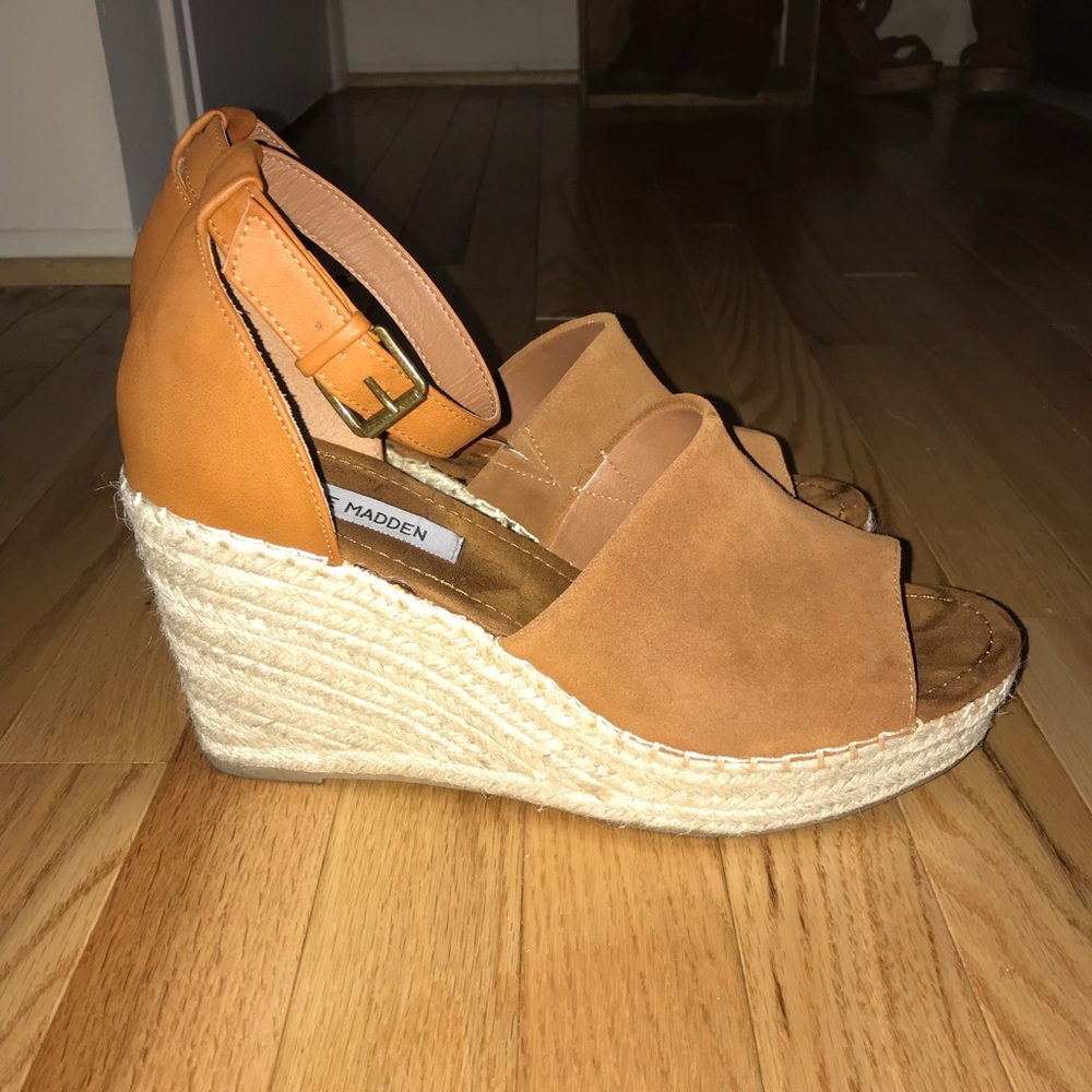 Steve Madden Wedges. Worn once.